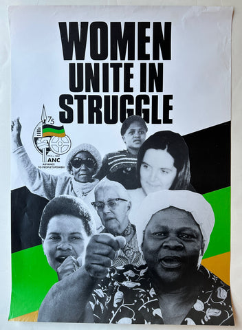 Link to  Women Unite in Struggle ANC PosterSouth Africa, c. 1980  Product