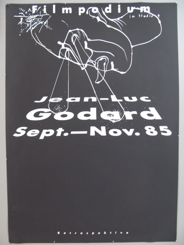 Link to  Jean Luc Godard Retrospektive Swiss PosterSwitzerland, 1985  Product