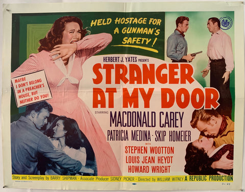 Link to  Stranger At My Door PosterU.S.A FILM, 1956  Product