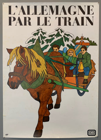 Link to  L'Allemagne par le Train PosterGermany, c. 1950  Product