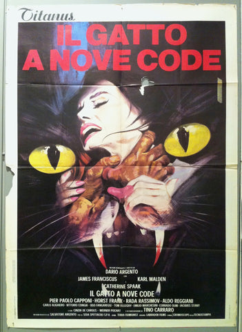 Link to  Il Gatto a Nove Code Film PosterItaly, 1970  Product