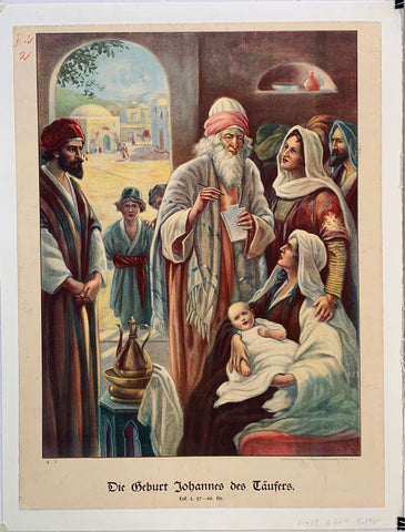 Link to  Die Geburt Johannes des TäufersGermany, C. 1920  Product