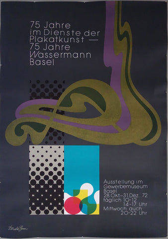 Link to  75 Jahre im Dienste der Plakatkunst - 75 Jahre Wassermann BaselSwitzerland 1972  Product