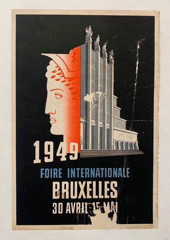 Link to  Foire Internationale PosterBelgium, 1949  Product