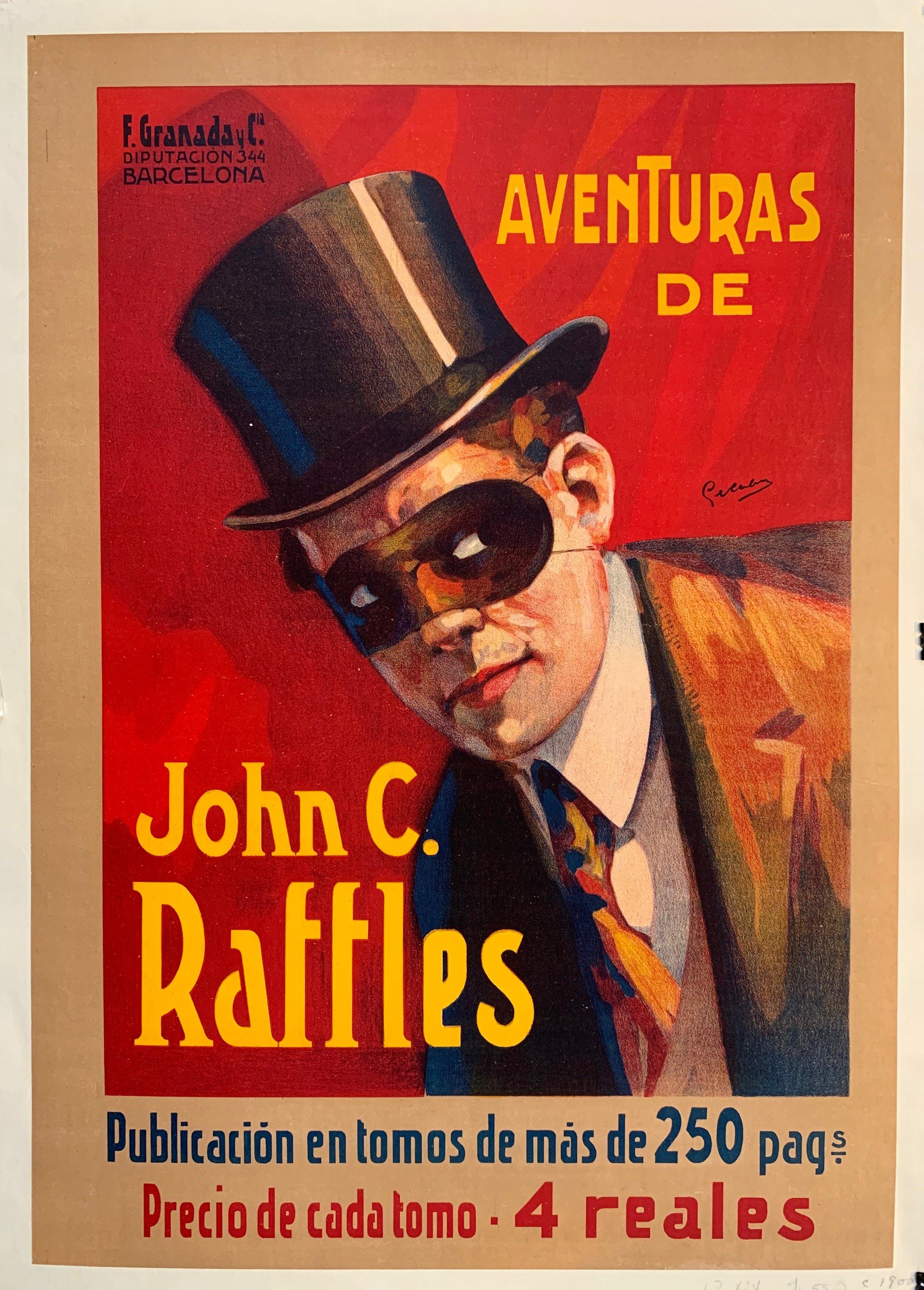 John Raffles Aventuras de John C. Raffles – Poster Museum