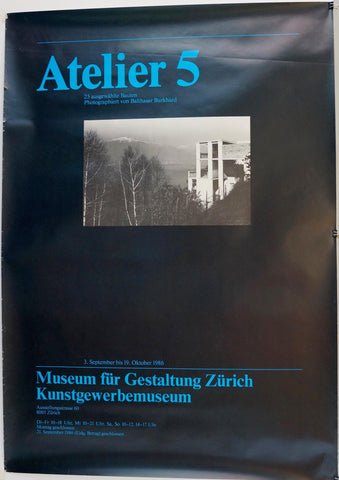 Link to  "Atelier 5" Museum fur Gestaltung Zurich KunstgewerbemuseumFrance, C. 1986  Product