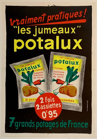 Link to  Vraiment Pratiques! "Les Jumeaux" PotaluxFrance, C. 1955  Product