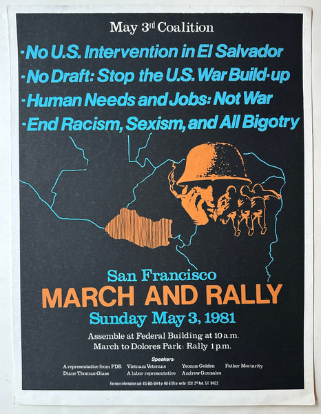 San Francisco March and Rally Poster – Poster Museum