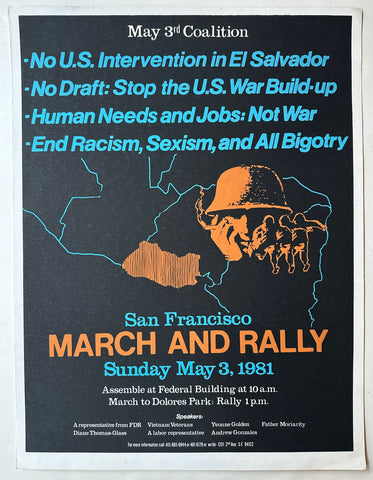 San Francisco March and Rally Poster