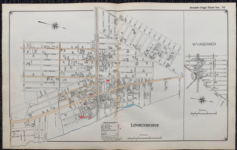Link to  Long Island Index Map No.2 - Plate 18 LindenhurstLong Island, C. 1915  Product
