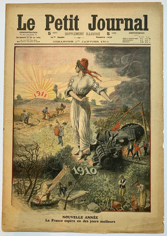 Link to  Le Petit Journal - "Nouvelle Année"France, C. 1900  Product