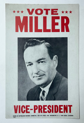 Link to  Vote Miller for Vice-President PosterUSA, 1964  Product