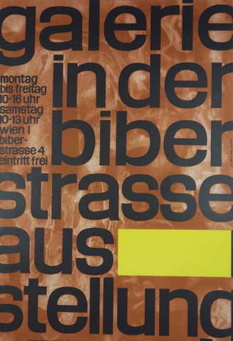 Link to  Galerie Inder Biberstrasse AusstellungHubert Hilscher 1964  Product
