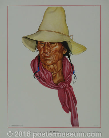 Link to  Portrait of Blackfeet Indian - Jim BloodWinold Reiss  Product