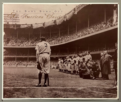 Babe Ruth 'An American Classic' Poster
