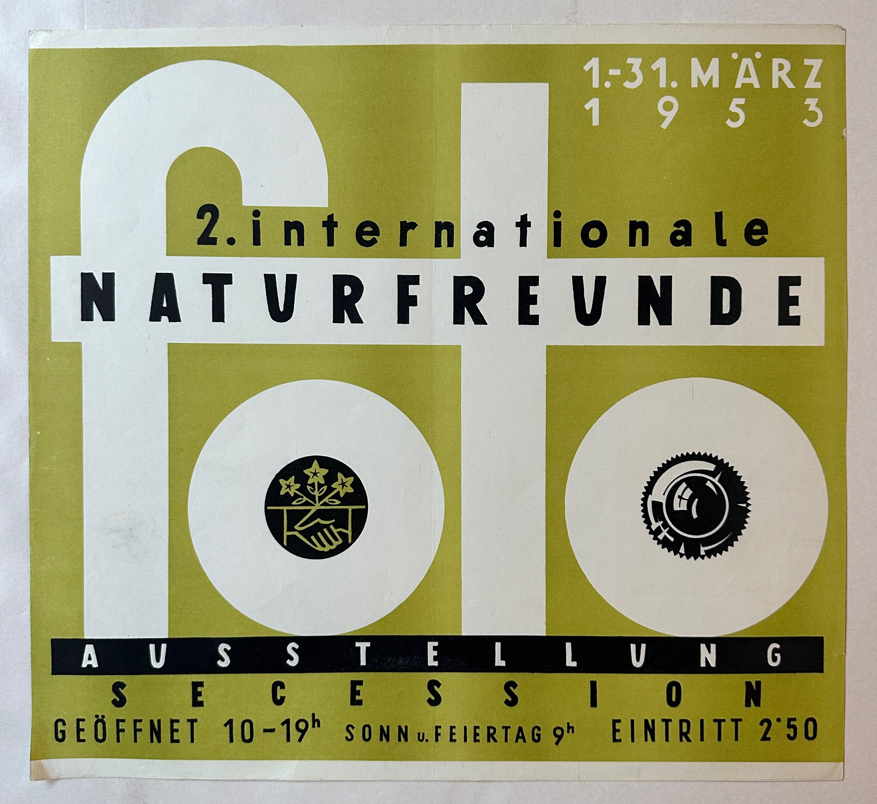 2. Internationale Naturfreunde Poster