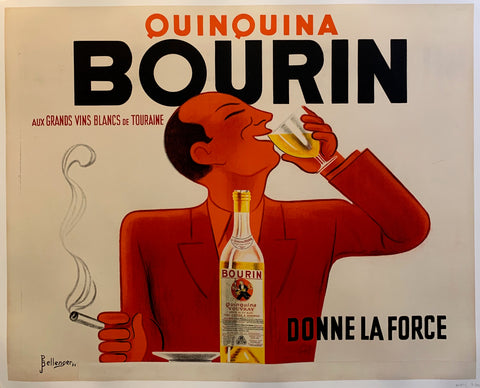 Link to  Quinquina Bourin Poster Half #1France, 1936  Product