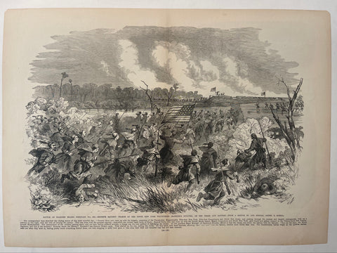 Link to  Frank Leslie's 'Battle of Roanoke Island'U.S.A., 1862  Product