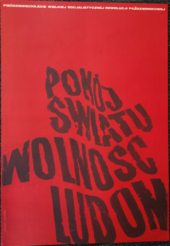 Link to  Pokoj Swiatu Wolnosc LudomPoland c. 1965  Product