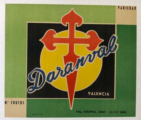 Link to  Daranval ValenciaSpain, C. 1950  Product