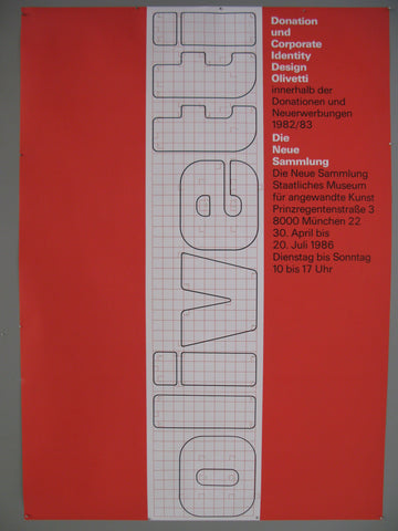 Link to  Olivetti Swiss PosterSwitzerland, 1986  Product