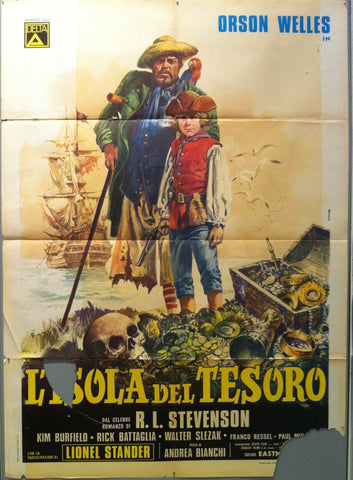 Link to  L'Isola del Tesoro Film PosterItaly, 1973  Product