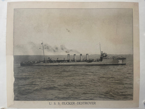 Link to  U.S.S. Tucker-Destroyer PosterU.S.A., c. 1915  Product