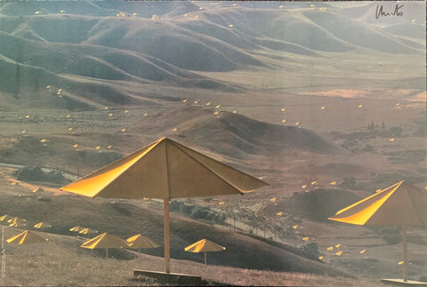 Link to  Christo The Umbrellas California U.S.A. PosterChristo 1991  Product