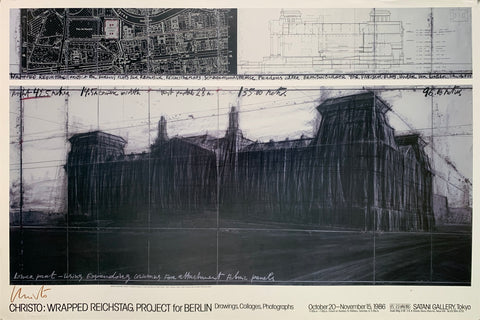 Link to  Christo in Berlin Germany Wrapped Reichstag PosterChristo 1986  Product