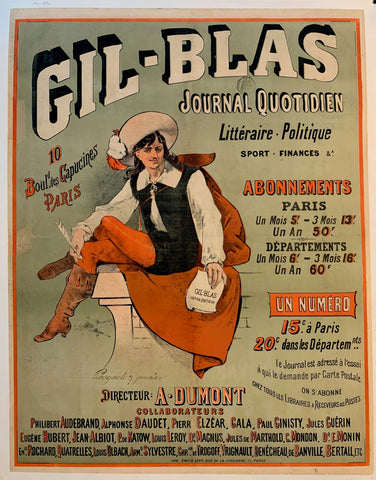 Link to  Gil-Blas Journal Quotidien - Litteraire PolitiqueFrance  Product
