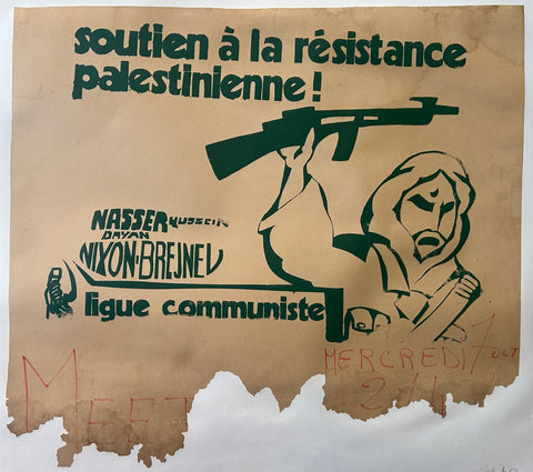 Link to  La Résistance Palestinienne PosterFrance, c. 1970  Product