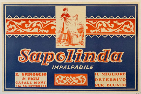Link to  Sapolinda Impalabile Laundry SoapItaly, C. 1920  Product