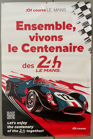 Link to  Of Course Le Mans Centenary PosterFrance, 2023  Product