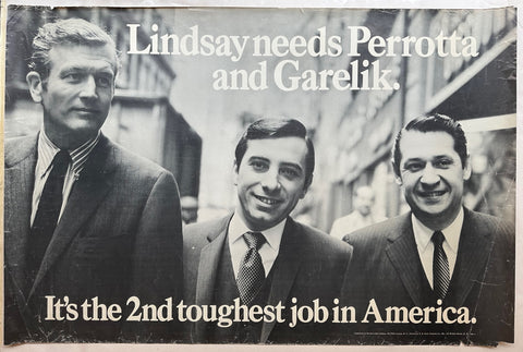 Link to  Lindsay, Perrotta and Garelik PosterUSA, 1969  Product