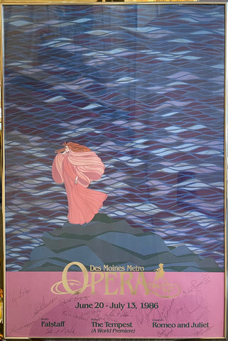 Link to  Des Moines Metro Opera Framed PosterU.S.A., 1986  Product