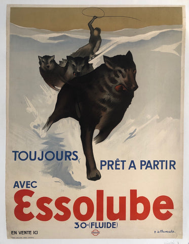 Link to  Essolube PosterFrance, c. 1930  Product