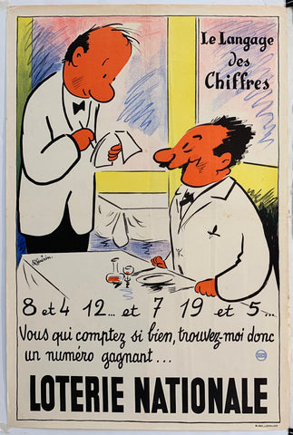 Link to  Loterie Nationale: "Restaurant Order"France, C. 1955  Product