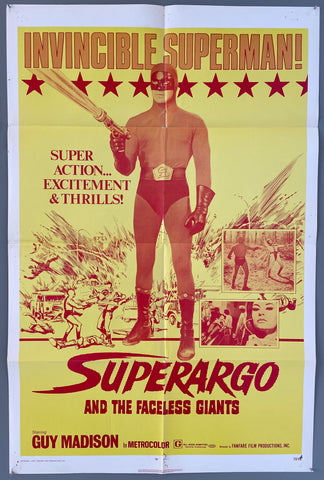 Link to  Invincible Superman! Superargo and the Faceless GiantsU.S.A Film, 1971  Product