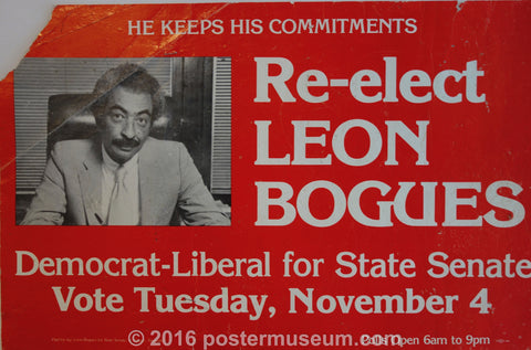 Link to  Re-Elect Leon BoguesUSA-c. 1980  Product