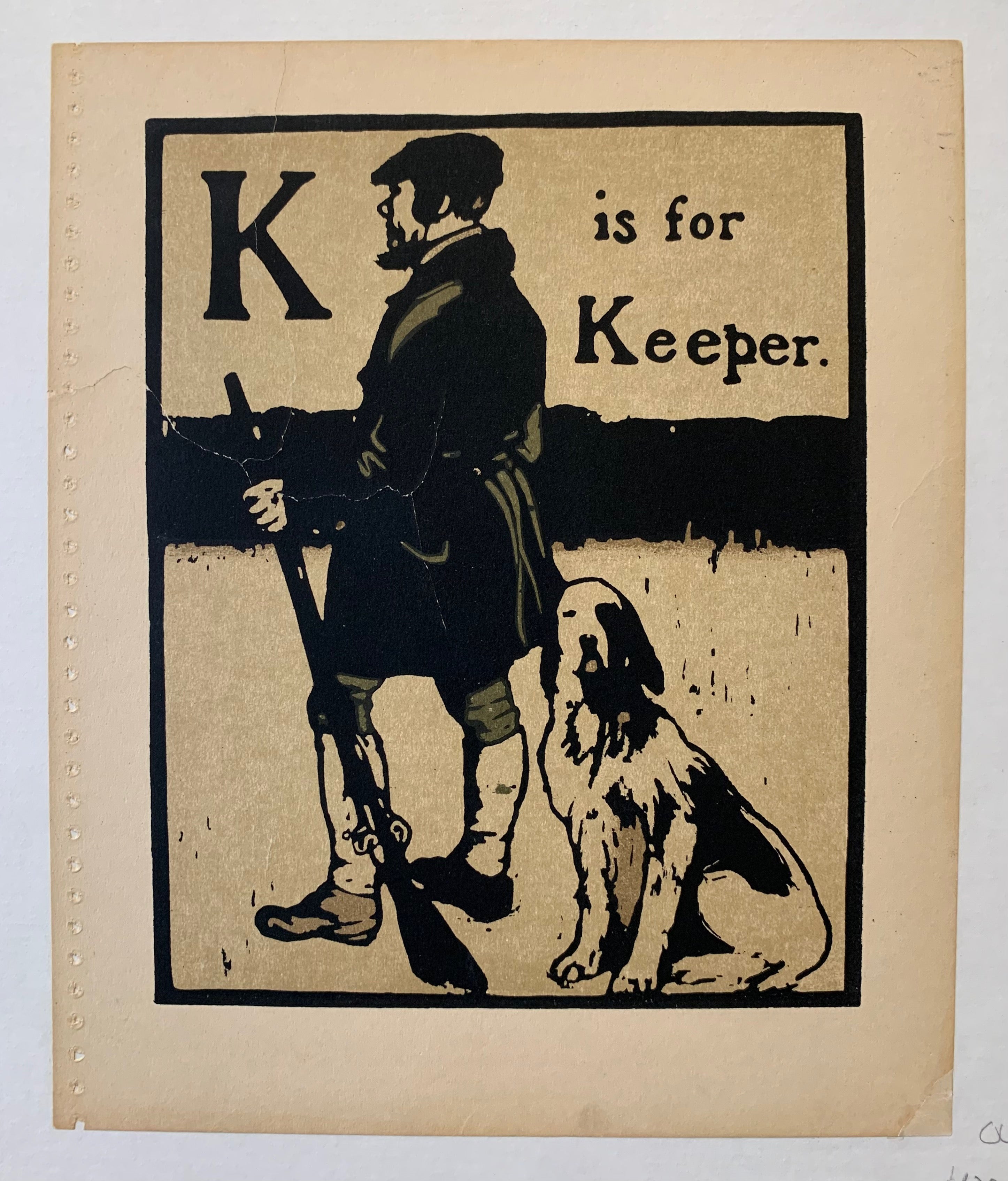 K is for Keeper Poster