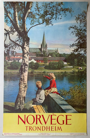 Link to  Norvége Trondheim PosterNorway, 1959  Product