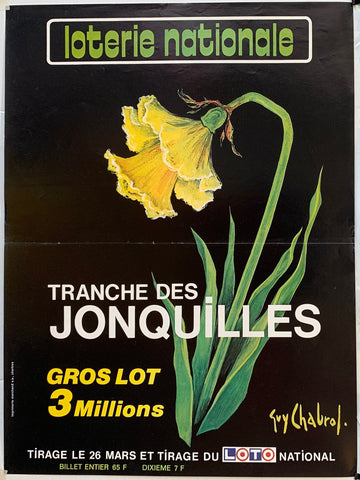 Link to  Loterie Nationale - "Tranche des Jonquilles"France, C. 1975  Product