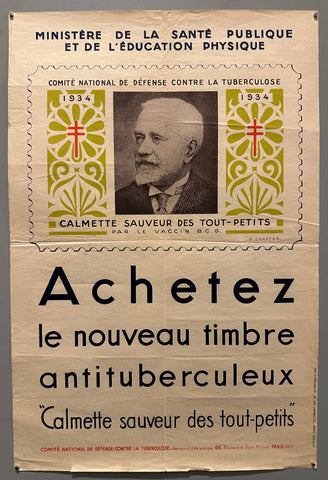Link to  Achetez Le Nouveau Timbre Antituberculeux PosterFrance, 1933  Product