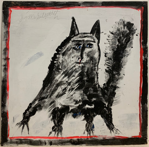 Link to  Black Dog #147, Jimmie Lee Sudduth PaintingU.S.A, c. 1995  Product