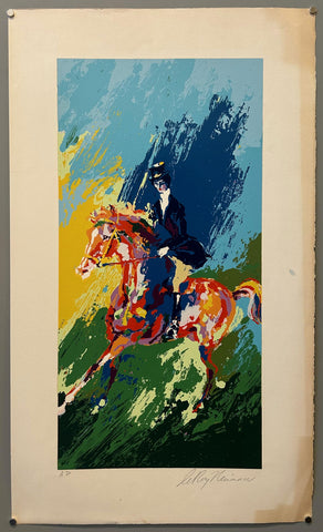 Link to  LeRoy Neiman Artist Proof 'The Equestrian'USA, 1975  Product