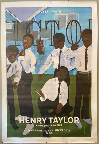 Link to  Henry Taylor Paris Exhibition PosterFrance, 2023  Product