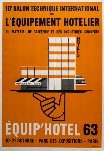 Link to  L'Equipement Hotelier du Materiel de Cafeteria et des Industries Connexes - Equip'Hotel 63France, 1963  Product
