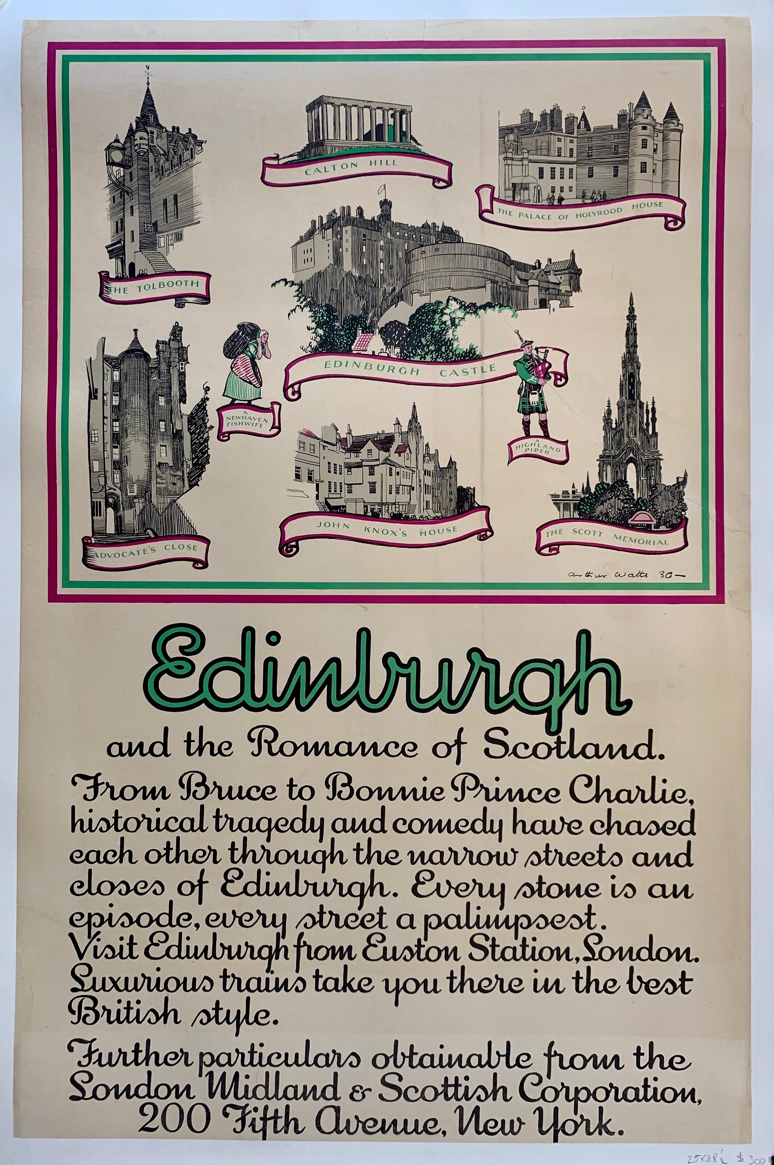 Edinurgh and the Romance of Scotland
