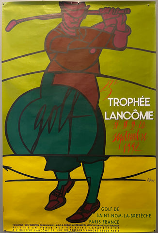 Link to  1992  GolfTrophée Lancôme PosterFrance, 1992  Product