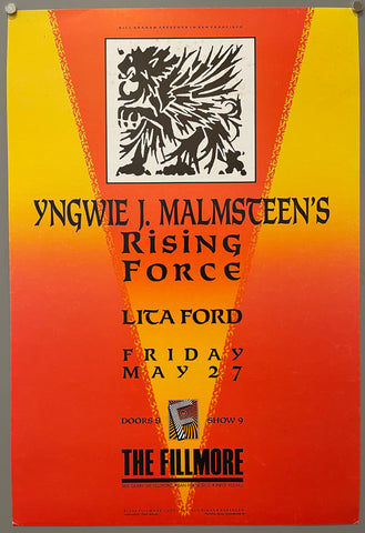 Link to  Yngwie J. Malmsteen's Rising Force PosterU.S.A., 1988  Product